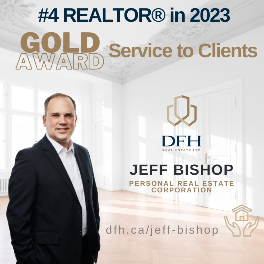 DFH real estate gold award for service